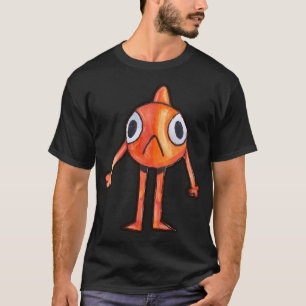 Le Poisson Steve - Funny Moody Character Art T-Shirt