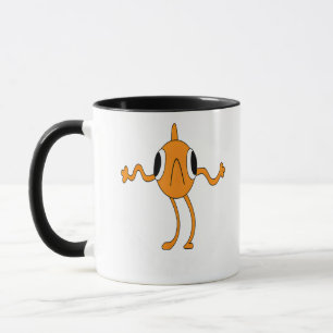 Le Poisson Steve Funny Orange Fish Mug
