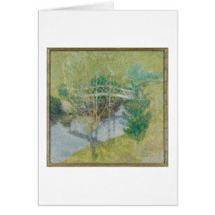 Le pont blanc, c.1895 (huile sur la toile)