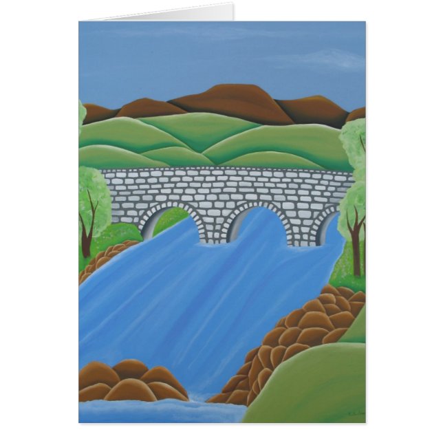 Le pont de Drowe, Irlande (Devant)