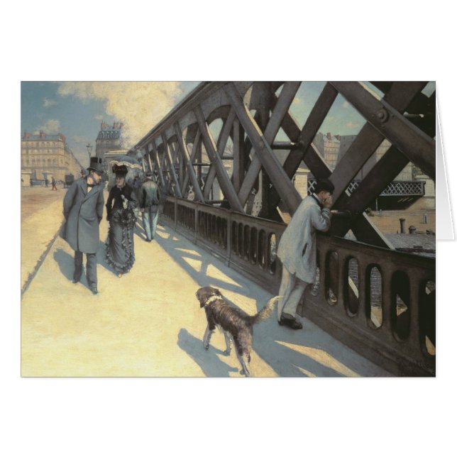 Le Pont de L'Europe, 1876 (Front Horizontal)