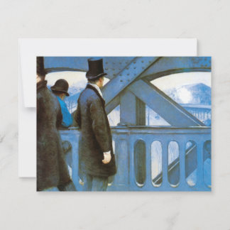 Le Pont de l'Europe by Gustave Caillebotte