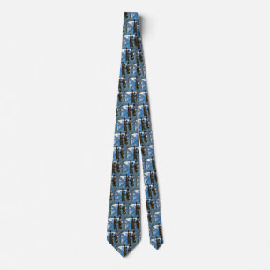 Le Pont de l'Europe by Gustave Caillebotte Tie