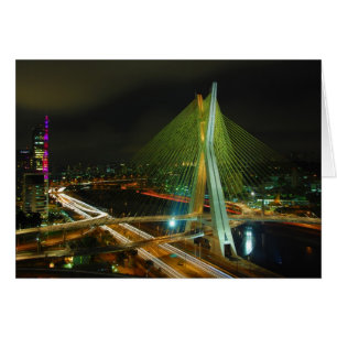 Le pont d'Octavio Frias de Oliveira Sao Paulo