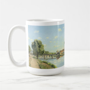 Le Pont Du Chemin De Fer Camille Pissarro   Coffee Mug