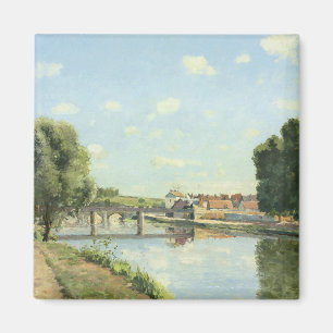 Le Pont Du Chemin De Fer Camille Pissarro   Magnet