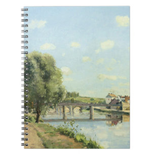 Le Pont Du Chemin De Fer Camille Pissarro Notebook