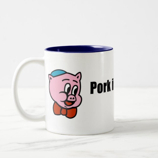 Le porc est tasse cachère de 2-Ton (Gauche)
