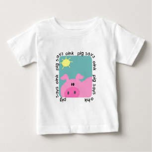 Le porc indique krouik-krouik des T-shirts et des