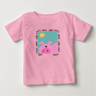 Le porc indique krouik-krouik des T-shirts et des