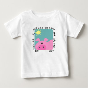 Le porc indique krouik-krouik des T-shirts et des