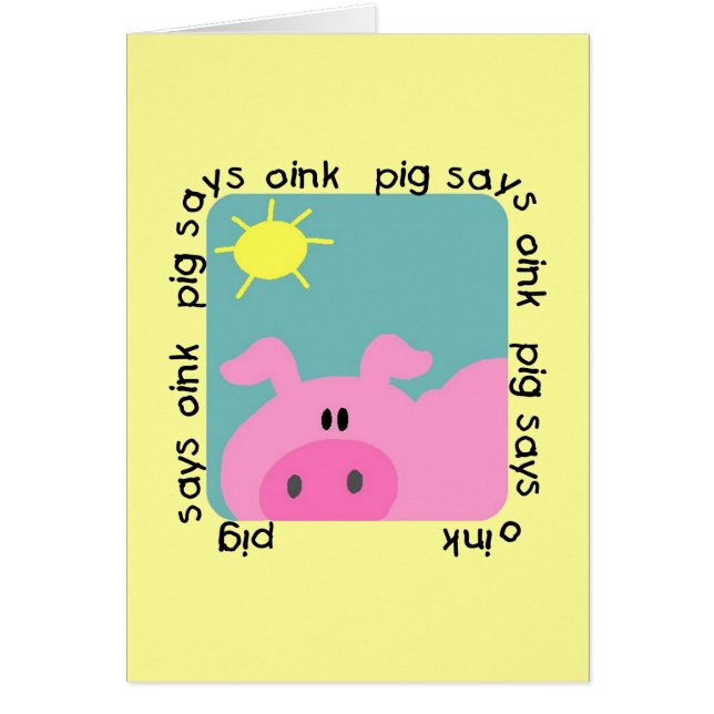 Le porc indique krouik-krouik le T-shirts et les (Devant)