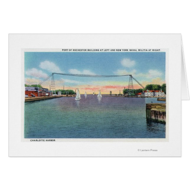 Le port de Rochester et la milice navale NY (Devant horizontal)