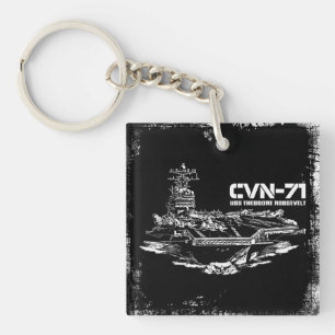 Le porte-avions Theodore Roosevelt Aif porte - clé