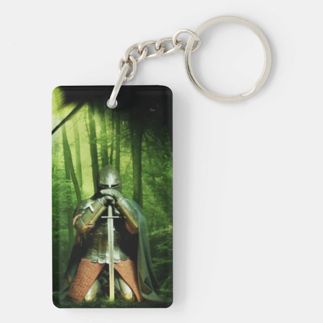 Le porte - clé de pendentif de fer (Dos)