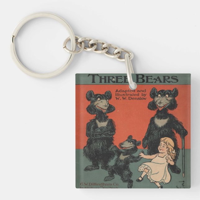 Le Porte - clé des trois ours (Devant)