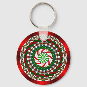 Le porte-clés des couleurs de Noël