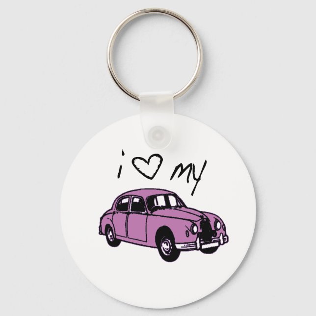 Le porte-clés "I Love my Car" ! (Recto)