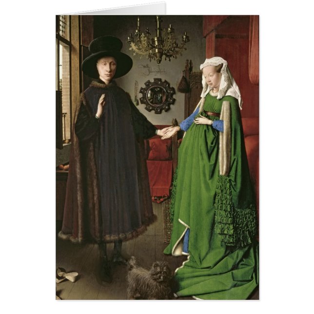 Le portrait de Giovanni Arnolfini (Devant)