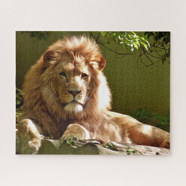 Le Portrait du roi Lion, Puzzle de Jigsaw (Horizontal)