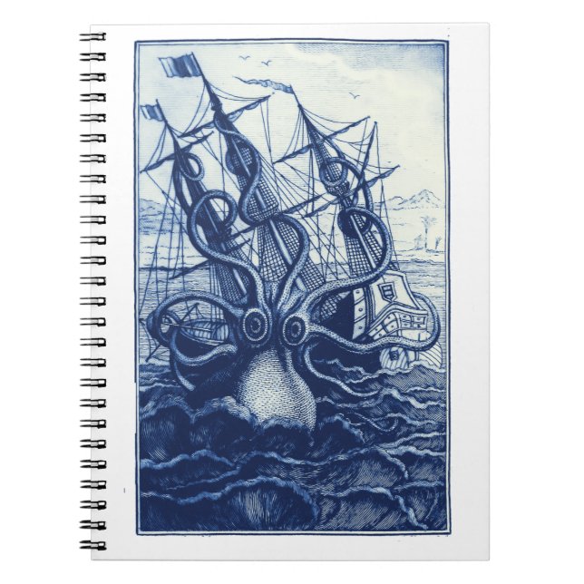 Le Poulpe Colossal 1801 Blue Notebook (Front)