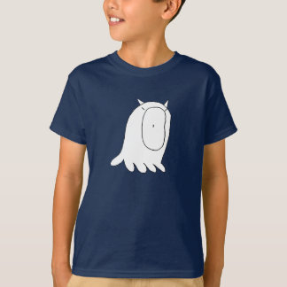 Le poulpe étranger badine le T-shirt