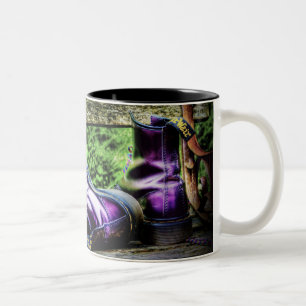 Le pourpre initialise la tasse