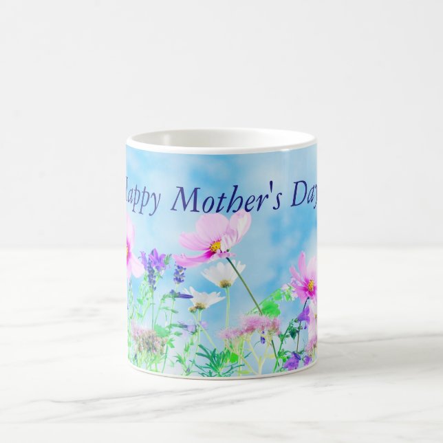 Le Pré des Fleurs sauvages Joyeux Mug de la Fête d (Centre)