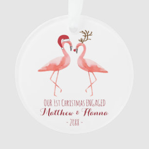 Le premier Noël engagé ou a marié les flamants