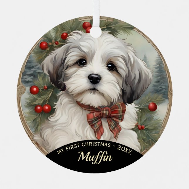 Le premier ornement de Noël du marionnettiste Hava (Recto)