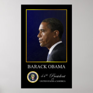 Le président Barack Obama - Affiche