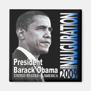 Le président Barack Obama Inauguration 2009 Magnet