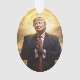 Le président Donald J Trump - Ornement acrylique