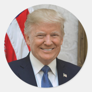 Le Président Donald J. Trump Sticker