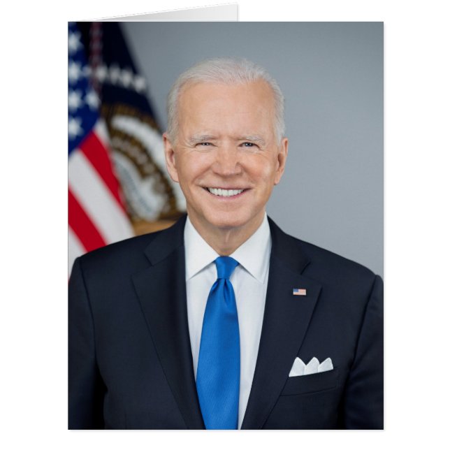 Le président Joe Biden Portrait de la Maison Blanc (Devant)