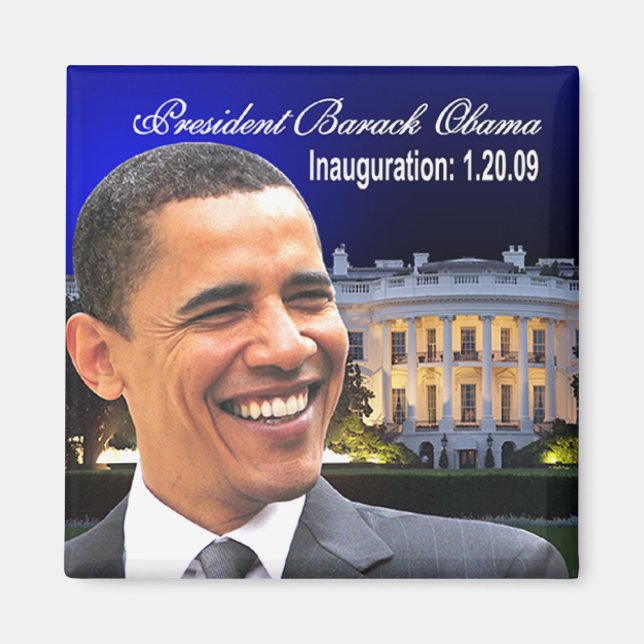 Le président Obama Magnet de la Maison Blanche (Devant)