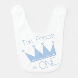 Le prince est un bavoir d'anniversaire