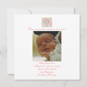 le Printemps birth announcement