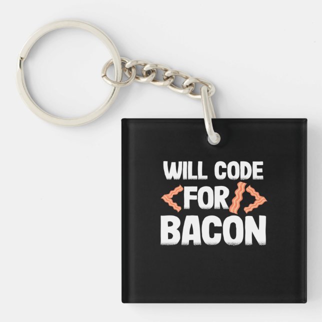 Le Programmeur Va Code Pour Bacon (Devant)