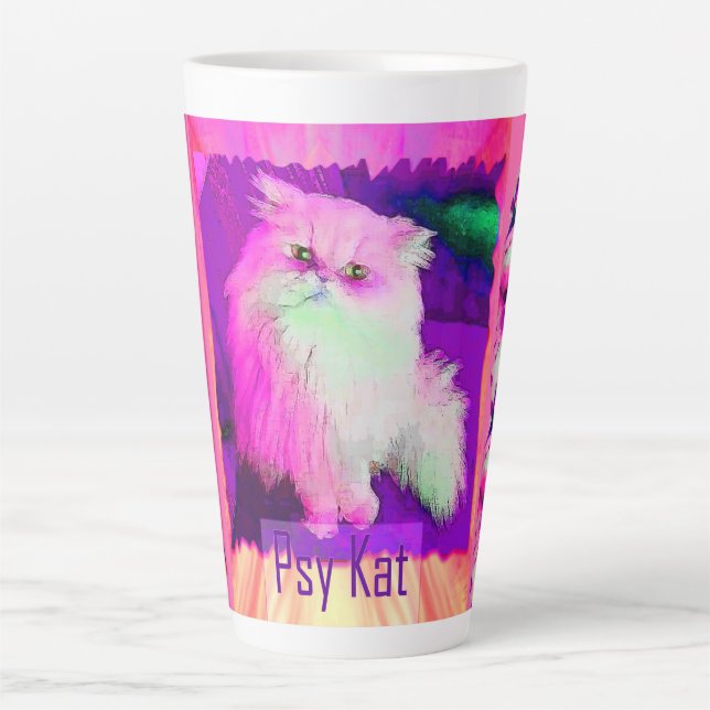 Le PSY Kat / The Psychic Cat (par ACCI) Tasse à pa (Devant)