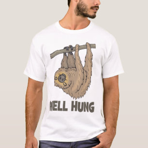 Le puits a accroché le T-shirt de paresse