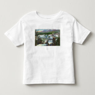 Le pullover de ski décolle de la colline olympiqu