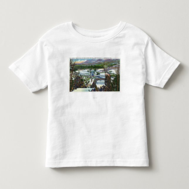 Le pullover de ski décolle de la colline olympique (Devant)