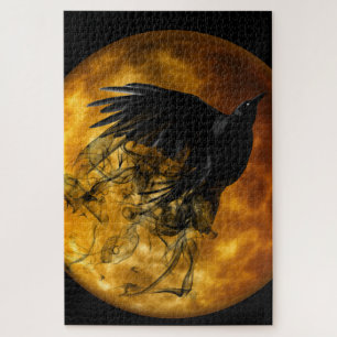 Le Puzzle Crow and Moon 1014 pcs