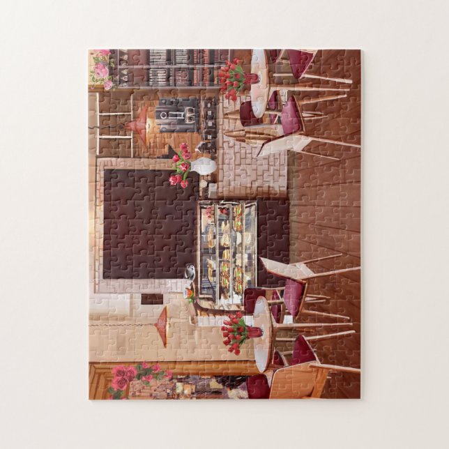 Le Puzzle de Jigsaw, une foire du livre romantique (Vertical)