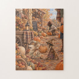 Le Puzzle de la Parcelle de Citrouilles