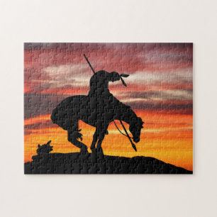 Le Puzzle de la silhouette du sentier