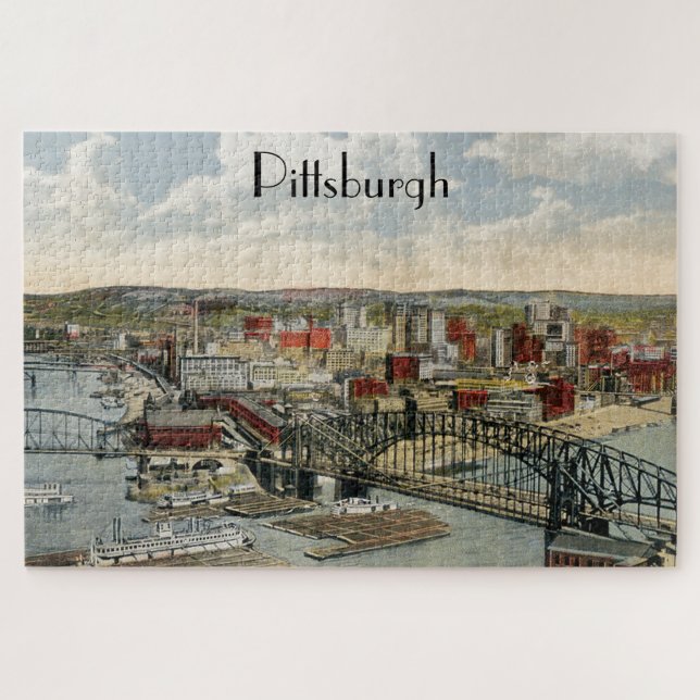 Le Puzzle de Pittsburgh Point 1931 (Horizontal)