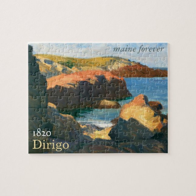 Le Puzzle du Maine pour toujours (Horizontal)