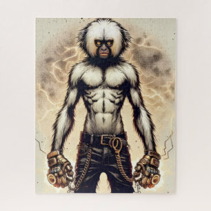 Le Puzzle du Singe Choquant